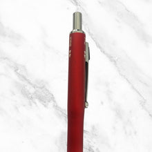 3-in-1 Red Body Ball Pen – Click Mechanism | Smooth Multi-Function Writing Blue, Red, Black Ink
