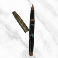 Designer Blue Ball Pen with Gunmetal Cap – Openable Mechanism | Smooth Writing Blue Ink