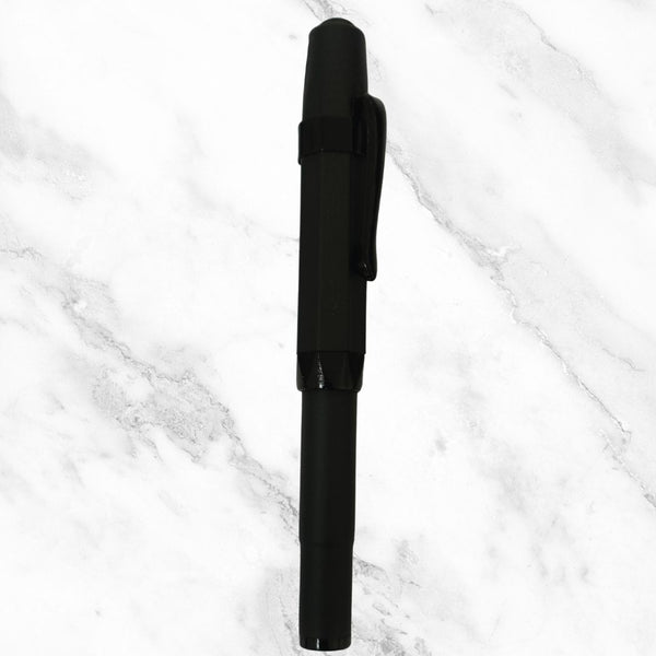 Hexagon Black Ball Pen – Geometric Design | Smooth, Comfortable Writing
