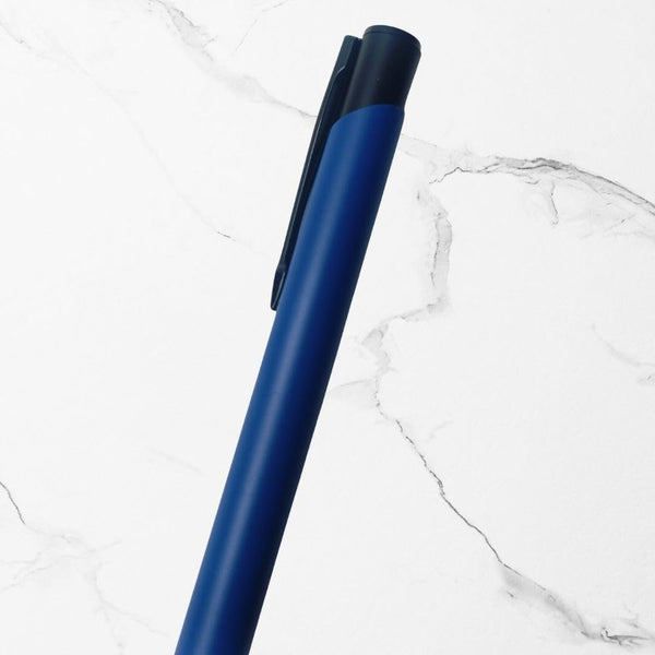 BallPen Bazaar’s Matte Blue Body Ball Pen with Black Clip
