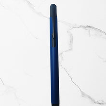 BallPen Bazaar’s Matte Blue Body Ball Pen with Black Clip | Smooth Click Mechanism | Premium Blue Ink Writing Pen for Office, School & Gifting