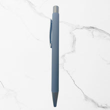 BallPen Bazaar’s Matte Gunmetal Body Ball Pen with Gray Clip | Click Mechanism | Smooth Blue Ink Writing Pen