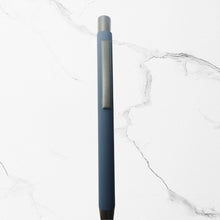 BallPen Bazaar’s Matte Gunmetal Body Ball Pen with Gray Clip | Click Mechanism | Smooth Blue Ink Writing Pen