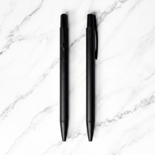 Premium Black Ball Pens (Pack of 2) – Smooth Blue Ink