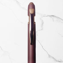 BallPenBazaar® Set of 3 Matte Rose Gold Stylus Ball Pens – Premium Metal Body | Glossy Rose Gold Clip | Click Mechanism | Smooth Blue Ink | Stylish Writing Pens for Office, School & Gifting