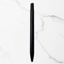 BallPenBazaar’s Matte Black Body with Glossy Black Clip Click Ball Pen – Premium Smooth Writing Blue Ink