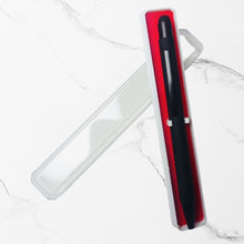 BallPenBazaar’s Stylus Matte Black Ball Pens (Pack of 3) – Glossy Black Clip | Click Mechanism | Smooth Blue Ink | Premium Metal Body Writing Pens for Office, School & Corporate Gifting