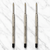 Ballpen Bazaar 0.6 MM Metal Jotter Black Ink Refill for Ball Pens | Smooth Writing Replacement Refill | Pack of 3