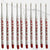 Ballpen Bazaar 0.6mm Plastic Jotter Red Ink Refills Pack of 10 | Smooth Writing Replacement Pen Refills for Ball Pens
