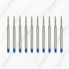 Ballpen Bazaar  Ballpen Bazaar 0.6 MM Metal Jotter Blue Ink Refill Pack of 10 | Smooth Writing Ball Pen Refills Compatible with Metal Jotter Pens with Name Engraving