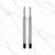 Ballpen Bazaar 0.6 MM Metal Jotter Refill Black Ink Compatible Smooth Writing Pen Refill Pack of 2