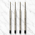 Ballpen Bazaar 0.6 MM Metal Jotter Refill Black Ink – Smooth Writing Replacement Refill for Jotter Ball Pens (Pack of 4)