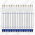 Ballpen Bazaar 0.6 MM Plastic Jotter Blue Ink Refill Pack of 20 | Smooth Writing Ball Pen Refills