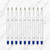 Ballpen Bazaar 0.6 MM Plastic Jotter Blue Ink Refills Pack of 10 | Smooth Writing Replacement Pen Refills for Jotter Ball Pens