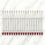 Ballpen Bazaar 0.6 MM Plastic Jotter Red Ink Refill Pack of 20 | Smooth Writing Ball Pen Refills