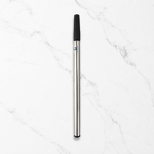 Ballpen Bazaar  Ballpen Bazaar 0.8mm Roller Pen Refill Black Ink Metallic Silver Body Pack of 6 Smooth Writing Refills with Name Engraving