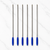 Ballpen Bazaar Cross Compatible 1 MM Blue Ink Refill Set of 6 | Smooth Writing Ball Pen Refills | Long Lasting Blue Ink Replacement