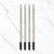 Ballpen Bazaar Cross Compatible 1 MM Refill Black Ink Pack of 4 | Smooth Writing Ball Pen Refills | Universal Cross Type Replacement Refills