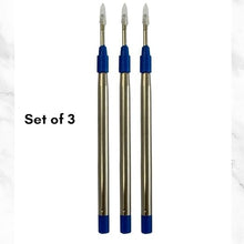 Ballpen Bazaar  Ballpen Bazaar Jumbo Jotter Blue Ink Refills Pack of 3 | Smooth Writing Ball Pen Replacement Refills with Name Engraving