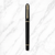 Ballpen Bazaar Metallic Glossy Black Ball Pen with Gold Clip Openable Mechanism Blue Ink 1 Pen with 1 Extra Refill