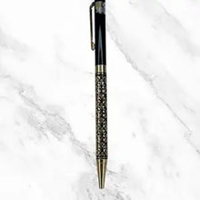 Ballpen Bazaar  Ballpen Bazaar Metallic Glossy Designer Gold and Black Dual Colour Body Ball Pen with Gold Clip, Twist Mechanism, Blue Ink, 1 Pen with 1 Extra Refill with Name Engraving