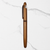 Ballpen Bazaar Metallic Glossy Full Brown Ball Pen with Brown Cap & Dark Brown Clip | Openable Mechanism | Blue Ink | 1 Pen with 1 Extra Refill