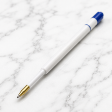 Ballpen Bazaar  Ballpen Bazaar Plastic Jotter 0.6mm Blue Ink Refill Pack of 4 | Smooth Writing Ball Pen Refills | Compatible Jotter Style Replacement Refills with Name Engraving