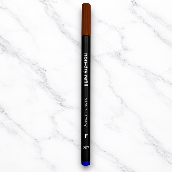 Ballpen Bazaar  Ballpen Bazaar Schmidt 888 F Roller Refill Blue Ink Non-Dry German Roller Pen Refills Pack of 3 with Name Engraving