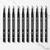 Ballpen Bazaar Schmidt 888F Roller Refill Black Ink | German Quality Non-Dry Smooth Writing Pen Refills | Pack of 10