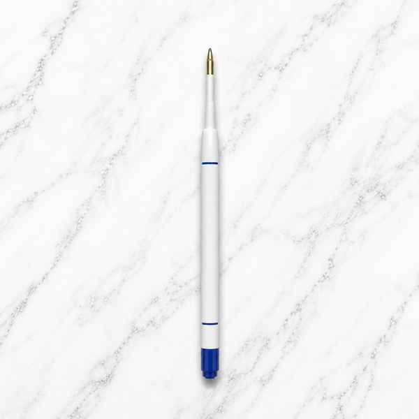 Ballpen Bazaar  Ballpen Bazaar Set of 3 Plastic Jotter Refills 0.6mm Blue Ink | Smooth Writing Ball Pen Refills | Fine Point Replacement Refills for Jotter Pens with Name Engraving