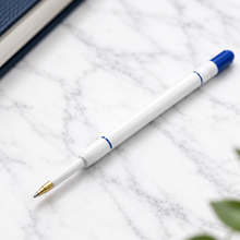 Ballpen Bazaar  Ballpen Bazaar Set of 3 Plastic Jotter Refills 0.6mm Blue Ink | Smooth Writing Ball Pen Refills | Fine Point Replacement Refills for Jotter Pens with Name Engraving