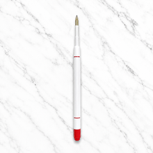 Ballpen Bazaar  Ballpen Bazaar Set of 3 Plastic Jotter Refills 0.6mm Red Ink | Smooth Writing Ball Pen Refills | Fine Point Replacement Refills for Jotter Pens with Name Engraving