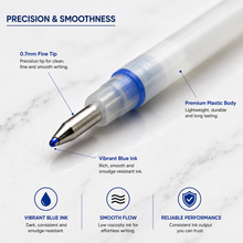 Ballpen Bazaar  Ballpen Bazaar Set of 6 Plastic Jotter Blue Ink Refills 1 MM Tip | Smooth Writing Ball Pen Refills | Blue Ink Replacement Refills for Jotter Pens with Name Engraving