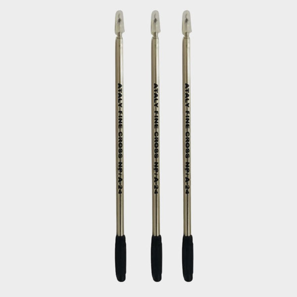 Cross Compatible Bold Point Refills – Black Ink | BallPenBazaar
