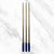 Ballpen Bazaar Cross Compatible 1 MM Blue Ink Refills Pack of 3 | Smooth Writing Metal Ball Pen Refill Replacement
