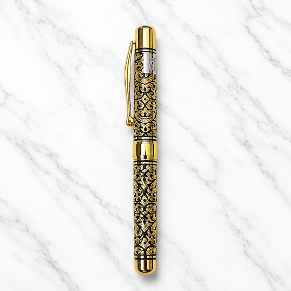 Ballpen Bazaar  Designer Golden Ball Pen – Openable Mechanism with Name Engraving