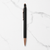 Ballpen Bazaar Matt Black Ball Pen with Rose Gold Clip | Click Mechanism | Smooth Blue Ink Writing Pen | Premium Executive Ballpoint Pen | 1 Pc