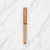 Ballpen Bazaar Matt Pearl White Ball Pen with Brown Grid Design & Glossy Brown Clip | Openable Cap Mechanism | Smooth Blue Ink Writing Pen | Premium Executive Metal Pen | 1 Piece