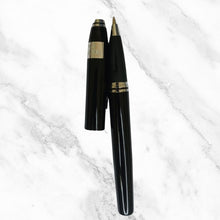 Glossy Black Magnetic Cap Ball Pen – Blue Ink | BallPenBazaar