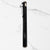 Ballpen Bazaar Metallic Glossy Black Ball Pen with Silver Slider Clip | Click Mechanism | Blue Ink | 1 Pc