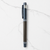 Ballpen Bazaar Metallic Glossy Blue Ball Pen with Gunmetal Shade Cap | Openable Mechanism | Blue Ink | Premium Metal Writing Pen