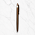 Ballpen Bazaar Metallic Glossy Dark Brown Ball Pen with Brown Magnetic Cap | Openable Mechanism | Smooth Blue Ink Writing | Premium Metal Pen | 1 Pc