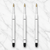 Ballpen Bazaar Set of 3 Plastic Jotter Refills 0.6mm Black Ink | Smooth Writing Ball Pen Refill Pack | Fine Point Replacement Refills for Jotter Pens