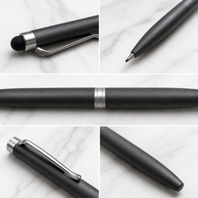 Stylus Matte Gunmetal Mini Ball Pen – Twist Mechanism | Blue Ink