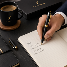 Ballpen Bazaar Stylus Matt Black Ball Pen with Magnetic Cap & Gold Clip | Openable Cap Mechanism | Smooth Blue Ink Writing Pen | Premium Metal Touchscreen Stylus Pen | 1 Pc