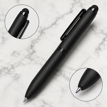 Matt Black Mini Ball Pen | Mobile Touch Twist | Blue Ink