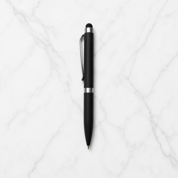Stylus Matte Black Mini Ball Pen | Twist Mechanism | Blue Ink