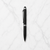 Ballpen Bazaar Stylus Matt Black Mini Ball Pen with Silver Clip | Twist Mechanism | Smooth Blue Ink | Premium Metal Pocket Pen | Touch Screen Stylus Pen | 1 Pc