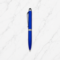 Stylus Matt Blue Mini Ball Pen | Twist Mechanism | Blue Ink