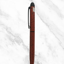 Matte Maroon Mobile Touch Pen – Blue Ink